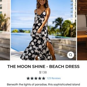 Kenny Flowers The Moon Shine Beach dress